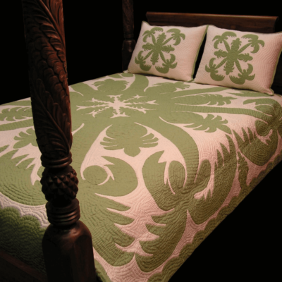 Hawaiian Quilt Bedspread - Cocopine Design