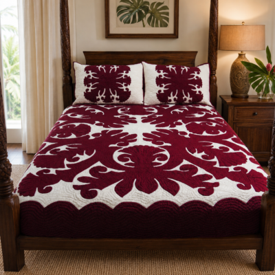 Crown Flower Bed Quilt