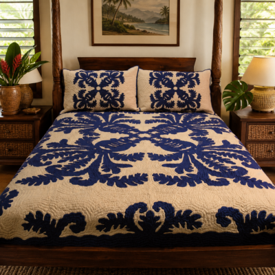 King's Royal Vase Quilt Bedding