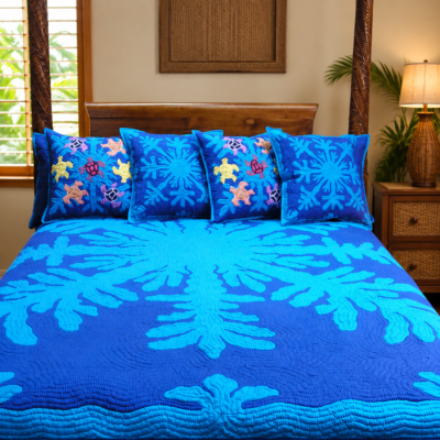 Ocean Coral Quilt Bedding