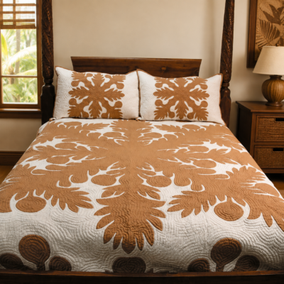 Ulu Breadfruit Bed Quilt