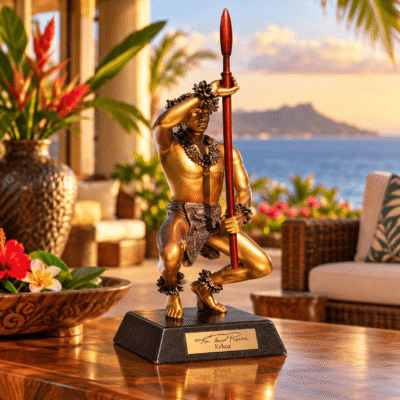 Kekoa “Warrior” Kim Taylor Reece Sculpture