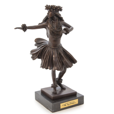 Kilohinani Bronze Hula Statue