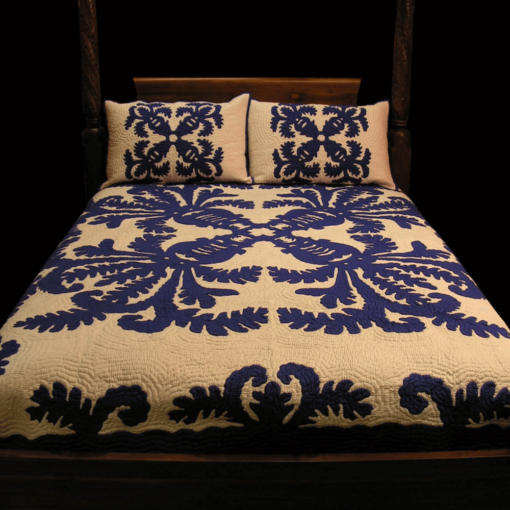 Hawaiian Quilt Bedspread - King's Royal Vase