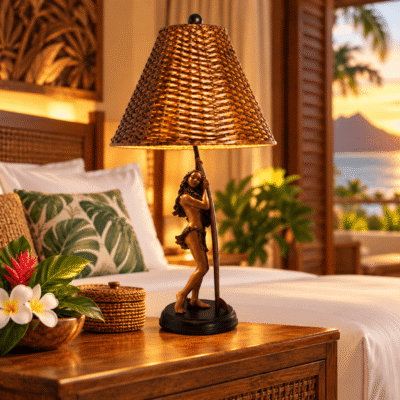 Surfer Hula Lamp