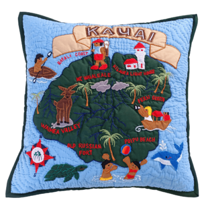 18" Pillow Slip Island Destination Pillow Slip