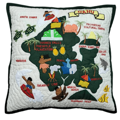 18" Island Destination Pillow Slip - Oahu