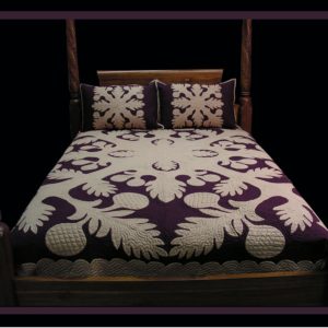Ulu Bedspread Hawaiian Quilt Bedspread