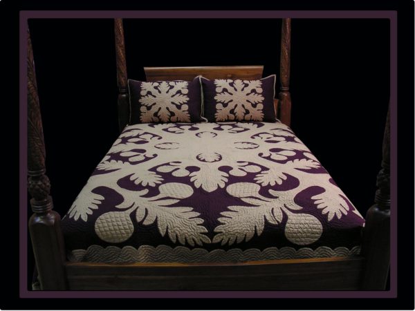 Ulu Bedspread Hawaiian Quilt Bedspread