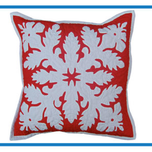 Hibiscus Design Pillow Slip