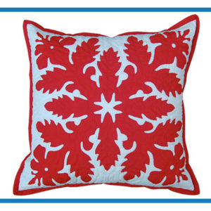 Hibiscus Design Pillow Slip
