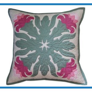 Pink Guzmania Design Pillow Slip