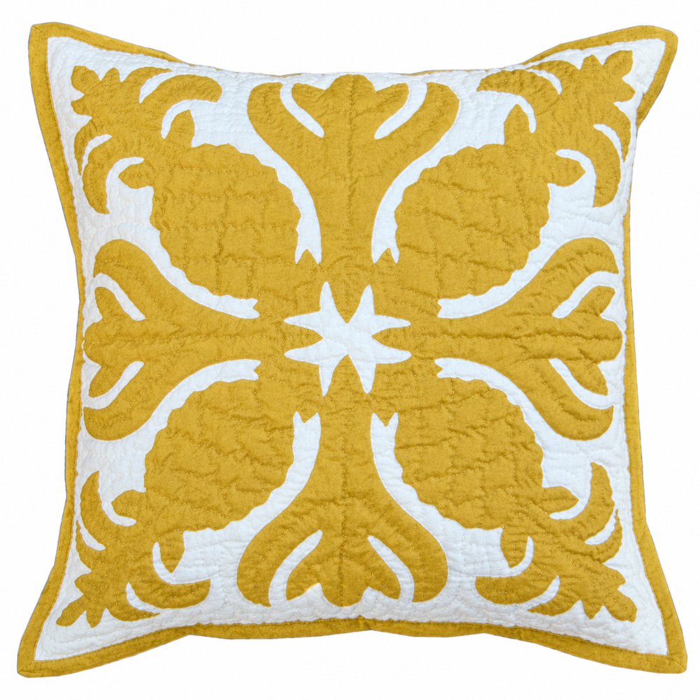 Pineapple quilt pillow slip