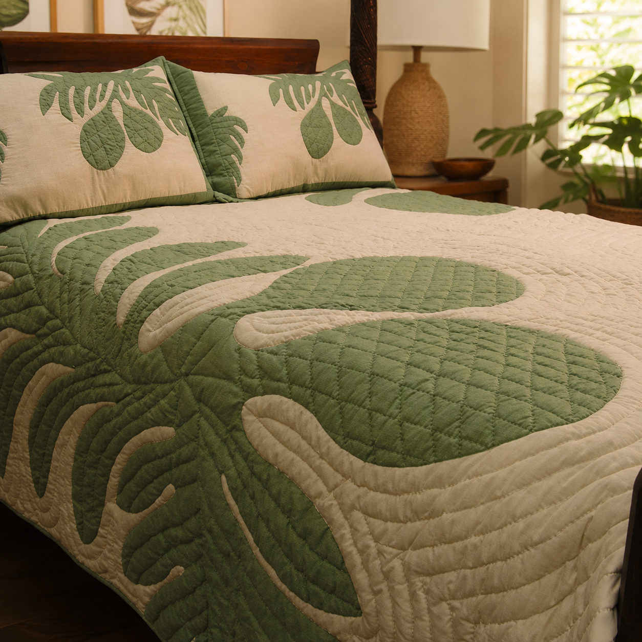 Ulu Bed Quilt modern