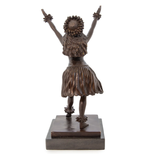 Kuulei Bronze Hula Statue "My Flower"