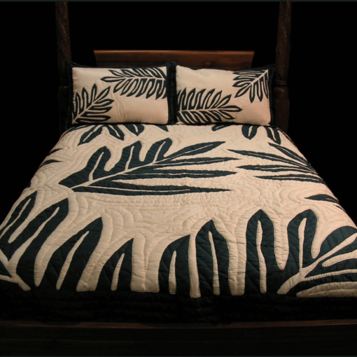 Hawaiian Quilt Bedspread - Lauae 2