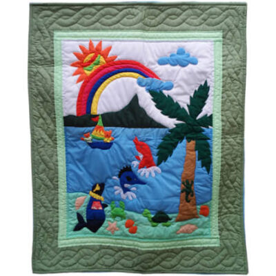 Cool Sun Design Baby Blanket