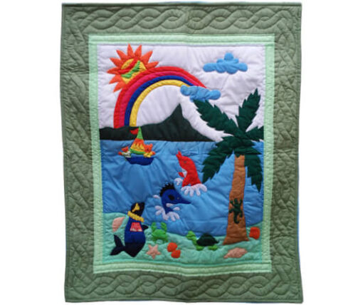 Cool Sun Design Baby Blanket