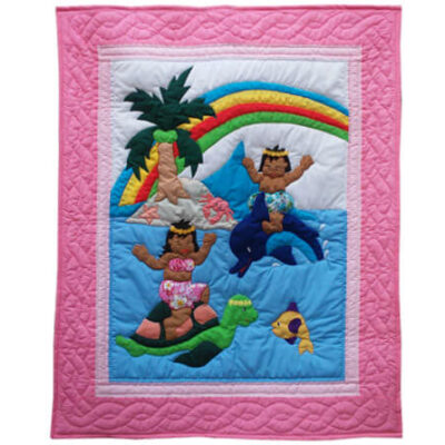 Ocean Playground Baby Blanket