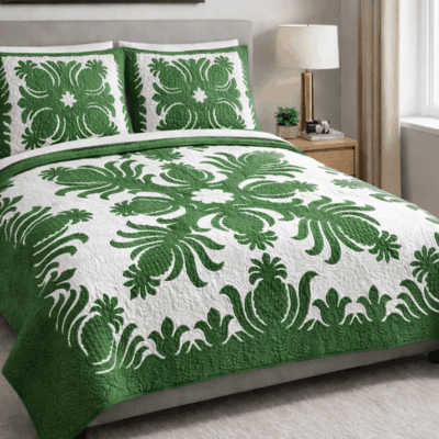 pineapple bedspread