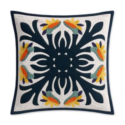 12x12 quilted pillow slip BOP