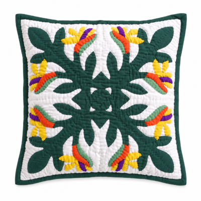 Bird of Paradise Pillow quilt
