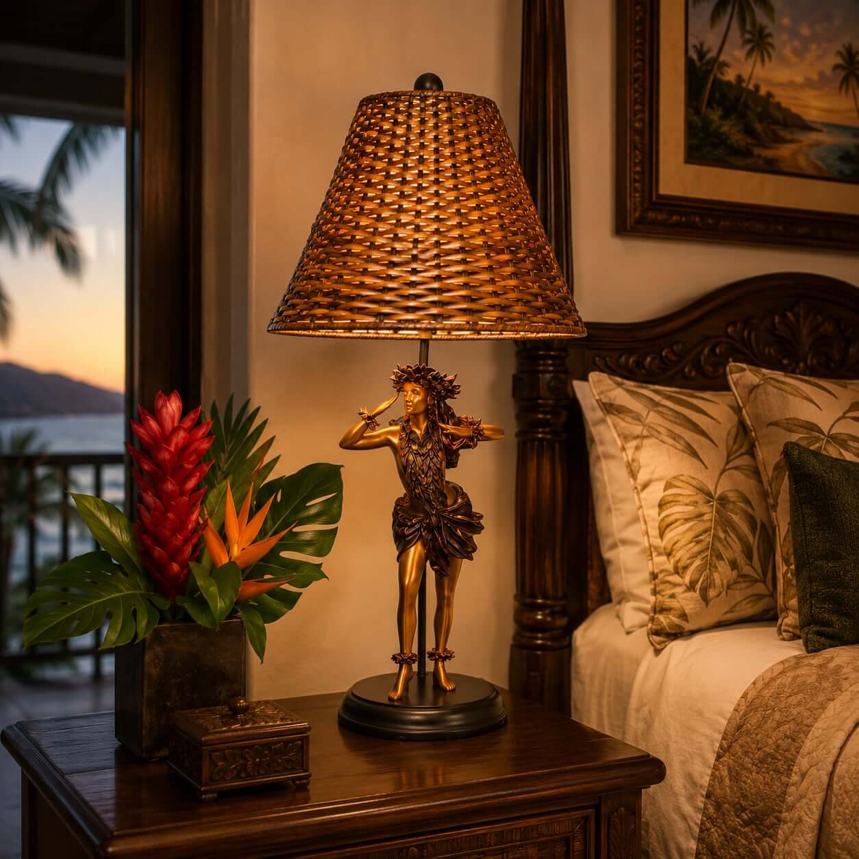 Hula Statue Lamps Kim Taylor Reece