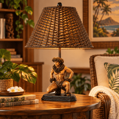 Kanekoa Hula Lamp