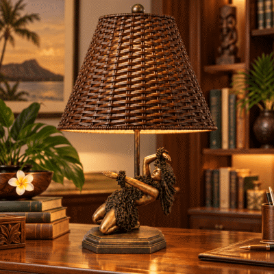 The seated hula lamp